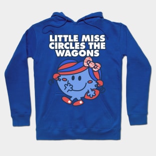Little Miss Circles the Wagons Hoodie